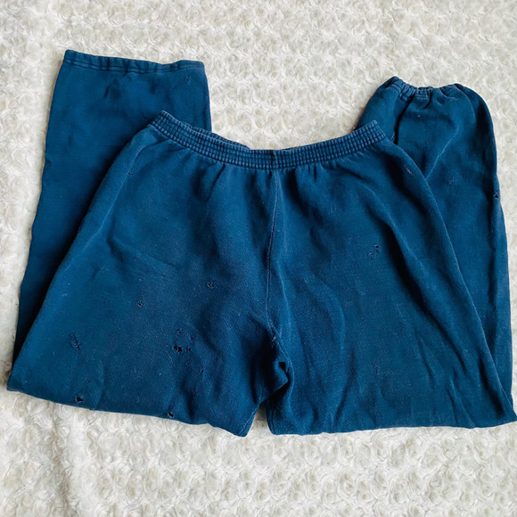 Vintage Sportswear Navy Loungewear Sweatpants Size Large - Picture 1 of 5